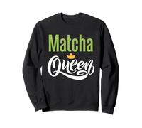 Matcha Queen Thé Vert Aesthetic Sweatshirt