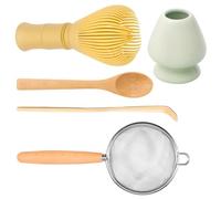 Matcha Set Service à thé Matcha, fouet, cuillère café, service, préparation de matcha, boutique boissons d'intérieur, outils du, accessoires(Style 1)
