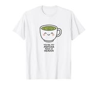 Matcha Soulmate Cute Couple Funny Matcha T-Shirt