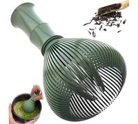 Matcha Whisk Food Grade Abs Plastique Matcha Washable Brosse réutilisable 4, 7x2.4 pouce à chaleur Wisk pour boissons, desserts, pinceau