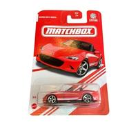 Matchbox 1:64 Die-Cast Mazda MX-5 Miata, Rouge - Voiture - Collectionneurs, Amateurs de Voitures, Enfants (3+) et collectionneurs - Unisexe