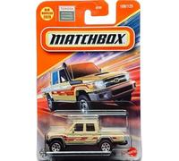 Mattel Voiture miniature Matchbox '17 Toyota Landcruiser 78 Tan 109/125 échelle 1:64