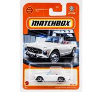 Matchbox 1963 Mercedes-Benz 230 SL 86/100 1:64 Scale Die-Cast Car White