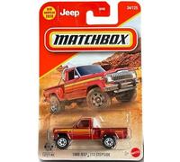 Matchbox 1980 Jeep J10 Stepside [Rouge] 34/125, échelle 1:64