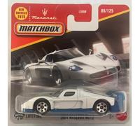 Matchbox 2004 Maserati MC12 Voiture miniature Blanc Échelle 1:64 Moulée sous Pression 86/125 2025 JBR22