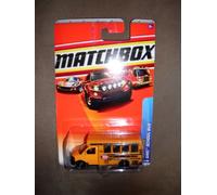 Matchbox 2010 CITY ACTION #62 FORT SUMMER GMC SCHOOL BUS