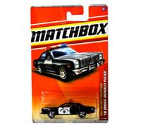 Matchbox 2010 MBX Emergency Response Series 1:64 Scale Die Cast Car #53 - '78 Dodge Monaco Police Highway Patrol (T8944)