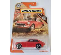 Matchbox 2020 MBX Countryman 1971 MGB Coupé, Rouge 61/100