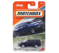 Matchbox 2022 Jeep Wagoneer [Bleu foncé) 125/125, Véhicule jouet moulé sous pression à l'échelle 1:64