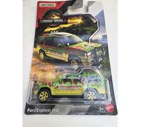 Matchbox 2025 Jurassic World ReBirth #5 Ford Explorer JGL01 (carte longue)