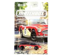 Matchbox 63 Austin Healey 3000 MK2 4/5 European Series 2026 1:64 Voiture miniature pour enfant Convertible Cabriolet UK Angleterre classique Objet de collection ou pour jouer JJR58