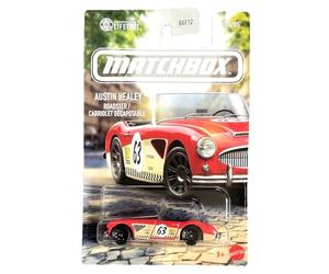 Matchbox 63 Austin Healey 3000 MK2 4/5 European Series 2026 1:64 Voiture miniature pour enfant Convertible Cabriolet UK Angleterre classique Objet de collection ou pour jouer JJR58