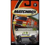 Matchbox #7 Chevrolet Silverado 4x4 Pickup [Team Tundra] 1:64 Scale by