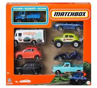 Matchbox Coffret HVR81 – 8 voitures ou camions en métal moulé 1/64 (modèle aléatoire, 1 exclusif)