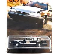 Matchbox '93 Ford Mustang LX SSP Police 2/12 Noir