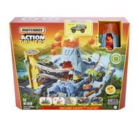 Matchbox Action Drivers Coffret Piste Volcan Avec Sons Et Lumières