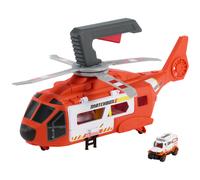 Matchbox Action Drivers Matchbox-Hélicoptère De Secours-40,5 Cm, Ambulance En Métal 1/64