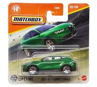 Matchbox Alfa Romeo Tonale 2023 MBX Road Trip 50/100 JFR99 Carte courte Vert métallisé Superfast Lesney Mattel 2024-1:64