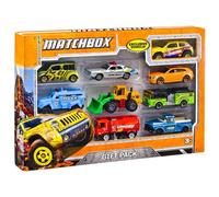 Matchbox - Assortiment Coffret 9 Véhicules