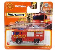 Matchbox - Blaze Buster II - MBX Metro 47/100 - HVN44 - Carte courte - Fire & Rescue - Superfast Lesney - Mattel 20245-1:64