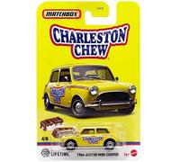 Matchbox Candy Cars 1964 Austin Mini Cooper [Jaune] Échelle 4/6-1:64 Véhicule jouet moulé sous pression