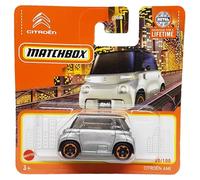 Matchbox - Citroën AMI - MBX Metro 30/100 - HVN73 - Carte courte - Argent métallisé - Superfast Lesney - Mattel 2024-1:64