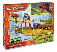 Matchbox : coffret alerte incendie avec avion qui change de couleur multicolore G