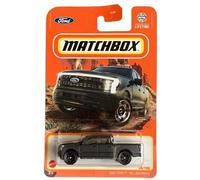 Matchbox Ford F-150 Lightning noir, modèle moulé sous pression à l'échelle 1:64 2022