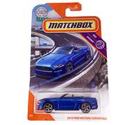 Matchbox Ford Mustang Cabriolet 2020 MBX Highway 54/100 - 2018 (Bleu)