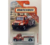 Matchbox Freightliner M2 106 Rouge #48/100 MBX Rescue 7/20 Camion de pompiers moulé sous pression Échelle 1:64