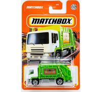 Matchbox Garbage King 60/100 (blanc/vert) Camion poubelle