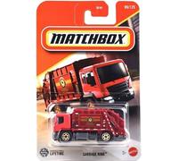 Matchbox Garbage King Camion à benne basculante [Rouge] 99/125, échelle 1:64
