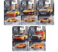 Matchbox Kit complet HMV12-956A 5 véhicules moulés sous pression Édition spéciale 70e anniversaire