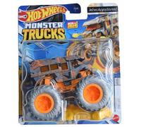 Matchbox Hot Wheels Monster Trucks Wreckreational, Camo Crashers 4/4 Connect and Crash Car 1:64 Scale Die Cast