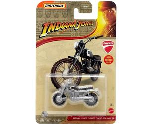 Matchbox Indiana Jones Ducati Scrambler 6/100 Moto moulée sous pression
