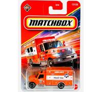 Matchbox International Terrastar Ambulance [Orange] 17/125, Échelle 1:64 Véhicule jouet moulé sous pression