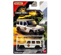 Matchbox Jurassic World Rebirth '14 Mercedes-Benz Classe G G 550 [Beige] Échelle 1:64 Véhicule jouet moulé sous pression