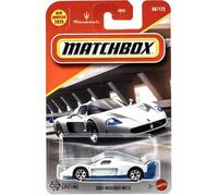 Matchbox Maserati MC12 2004 [Blanc et Bleu] 86/125, nouveau pour 2025! Véhicule jouet moulé sous pression à l'échelle 1:64