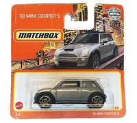 Matchbox MBX - ´03 Mini Cooper S - Gris argenté métallisé 73/100 - GXM91 - Superfast - Lesney - 2021 - Carte courte
