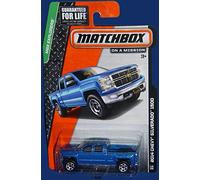 Matchbox MBX Explorers 2014 Chevy Silverado 1500 Bleu #118/120 par Matchbox