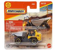 Matchbox MBX Ll Dumper MBX Construction 76/125 JBR20 Carte courte Camion à benne basculante Véhicule de chantier Superfast Lesney Mattel 2025-1:64