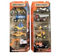 Matchbox MBX Lot de 2 x 5 véhicules moulés sous pression, à partir de 3 ans
