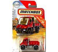 Matchbox Mercedes Benz Unimog U300, construction 3/20 [rouge] 37/100