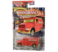 Matchbox Moulage sous pression sur le thème des bonbons (voiture blindée internationale, rouge)