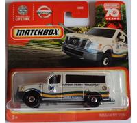 Matchbox Nissan NV Van light grey grau 71/100 Serie 2023 Harbor Ferry Transport