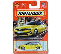 Matchbox Opel Astra 2022 Voiture moulée sous pression, échelle 1:64, jaune