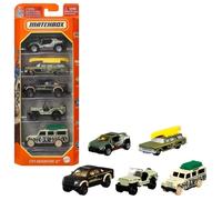 Matchbox - Pack de 5 Véhicules (modele aléatoire) - Petites Voitures - 3 ans ...