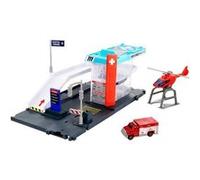 Matchbox - Playset Helicoptere - Circuit / Petites voiture - Des 3 ans G