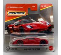 Matchbox Porsche 918 Spyder Red 15/125
