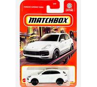 Matchbox Porsche Cayenne Turbo Véhicule moulé sous Pression à l'échelle 1:64, Blanc, 27/100